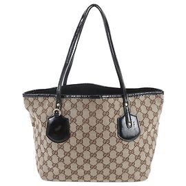 Borsa Tote Gucci GG Canvas Jolie in pelle