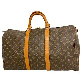 Sac Louis Vuitton Boston Monogram Keepall 50