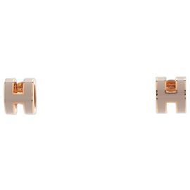 Hermès Brincos Hermes Mini Pop H Stud Earrings