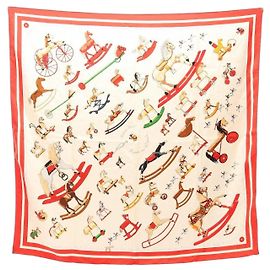 Hermès Hermes Carre 90 Raconte moi Le Cheval Scarf