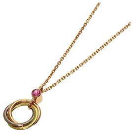 Collana Cartier Baby Trinity Zaffiro Rosa
