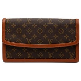 Louis Vuitton Brown Monogram Pochette Dame GM