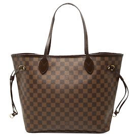 Louis Vuitton Brown Damier Ebene Neverfull MM