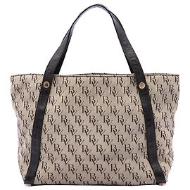 Borsa Tote Bottega Veneta Beige BV Monogram Jacquard