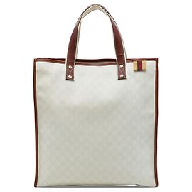 Tote Gucci White GG Supreme Web