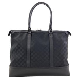 Borsa Tote Gucci in Nylon Nero