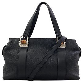 Gucci 355772 Leder Tote Bag