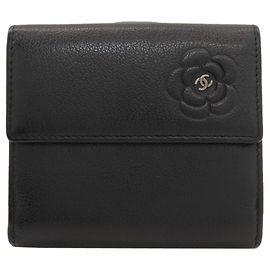 Chanel Camellia Bi-fold Geldbörse