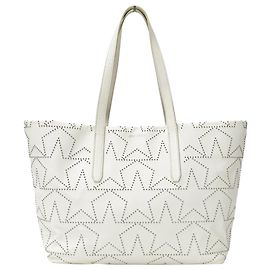 Borsa in pelle bianca Jimmy Choo