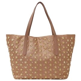 Borsa Tote Jimmy Choo in tela rosa