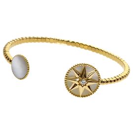 Bracciale Christian Dior Dior Rose des Vents in madreperla e diamanti