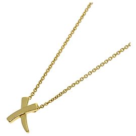 Autre Marque Collana Tiffany Kiss in oro giallo 18K