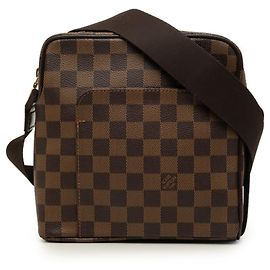 Borsa a tracolla Louis Vuitton Damier Olaf PM