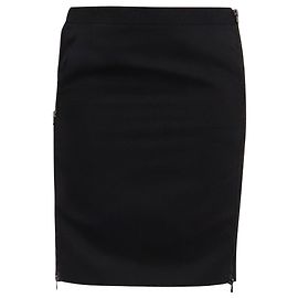 Falda lápiz Giorgio Armani en algodón negro