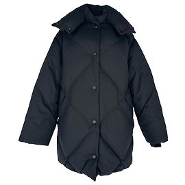 Casaco Burberry Diamond Quilted em algodão preto