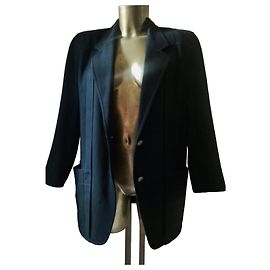 Autre Marque Marina Sport Wollblazer Schwarz