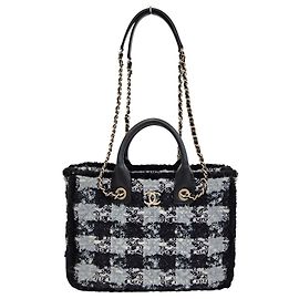 Borsa Tote trapuntata in tweed Chanel Coconeige Collection