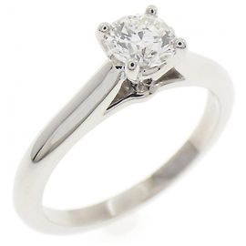 Anello fede Cartier 1895 in platino