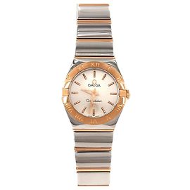 Omega Constellation Polished RG Combination Armbanduhr