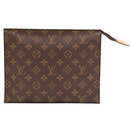 Louis Vuitton Monogram Pochette Toilette 26 Handbag Pouch