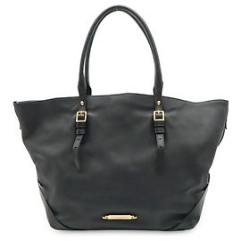 Burberry Tote Bag mit Check-Muster