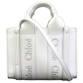 Bolsa de Ombro Chloé Woody Leather