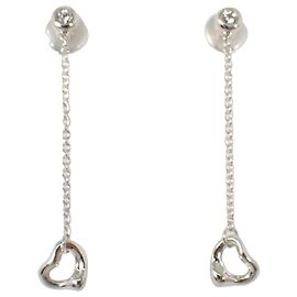 Autre Marque Tiffany & Co. Ag925 Diamant-Herzstecker
