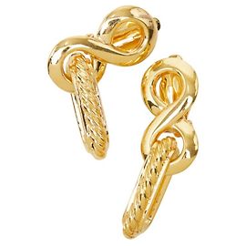 Yves Saint Laurent Figure Eight Twist Hängeohrringe