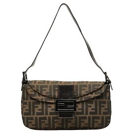 Fendi Zucca Mamma Baguette Schultertasche