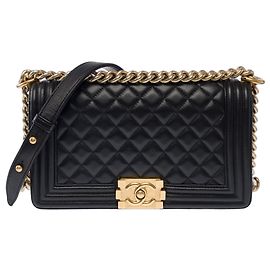 Borsa CHANEL Boy in Pelle Nera - 103930
