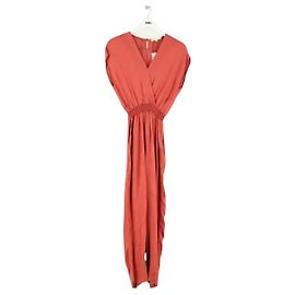 Maje Jumpsuit aus Viskose in Rosa