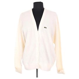 Lacoste Cardigan aus Wolle Beige