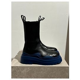 Bottega Veneta Botas Bottega Venetta negras T.38,5