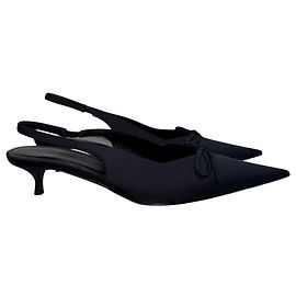 Mules Balenciaga Knife negras T.40