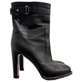Bottines Gianvito Rossi noires T.37.5