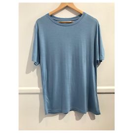 Courreges Camiseta Courrèges azul T.L NUEVA
