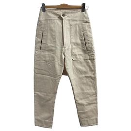 Isabel Marant Etoile Calças Isabel Marant bege T.34