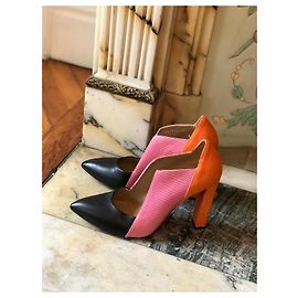 Décolleté Balenciaga color block T.37,5