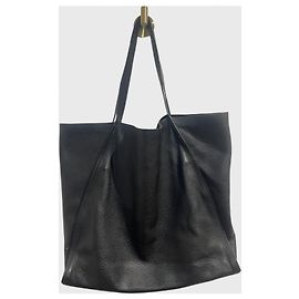 Autre Marque Borsa tote Dior Homme in pelle martellata nera