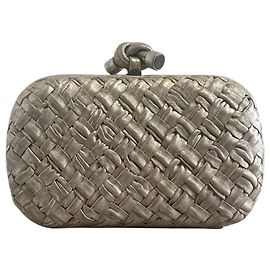 Minaudière Bottega Veneta champagne