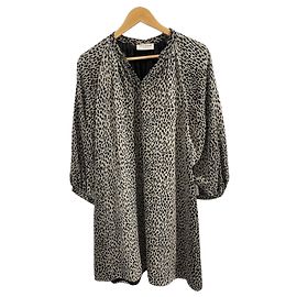 Autre Marque Saint Laurent Kleid Leopard T.40