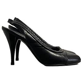 Escarpins Chanel noirs T.37
