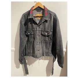 Chaqueta Balenciaga de mezclilla T.34