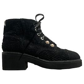 Botines Chanel negros T.38