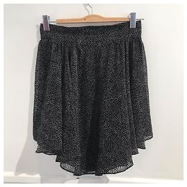 Autre Marque Falda Olympia Le-Tan negra T.40