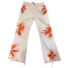 Jeans Alanui orange T.29