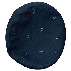 Béret Hermès noir T.57