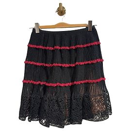 Alaïa Gonna Alaia nera T.38 NUOVA