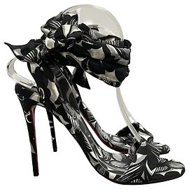 Sandales Christian Louboutin noires T.38