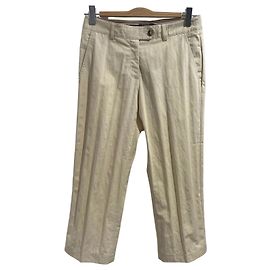 Pantalones Burberry beige T.38